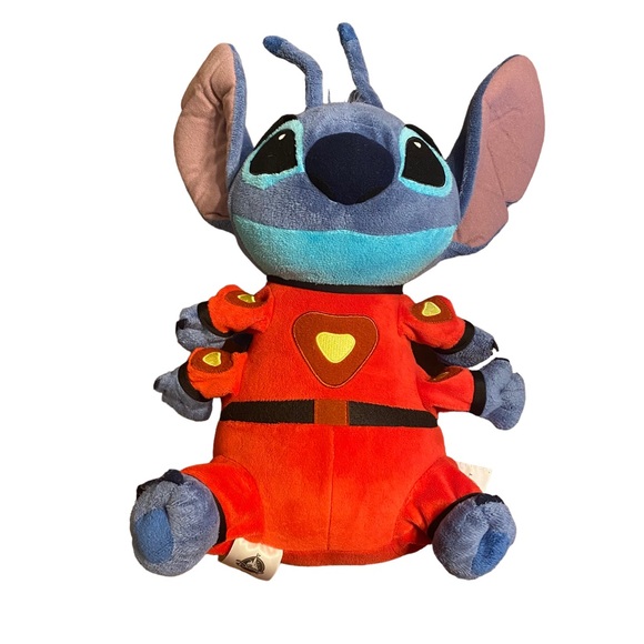 Stitch Red Space Suit w 4 arms Disney Plush 16” C - Picture 4 of 8